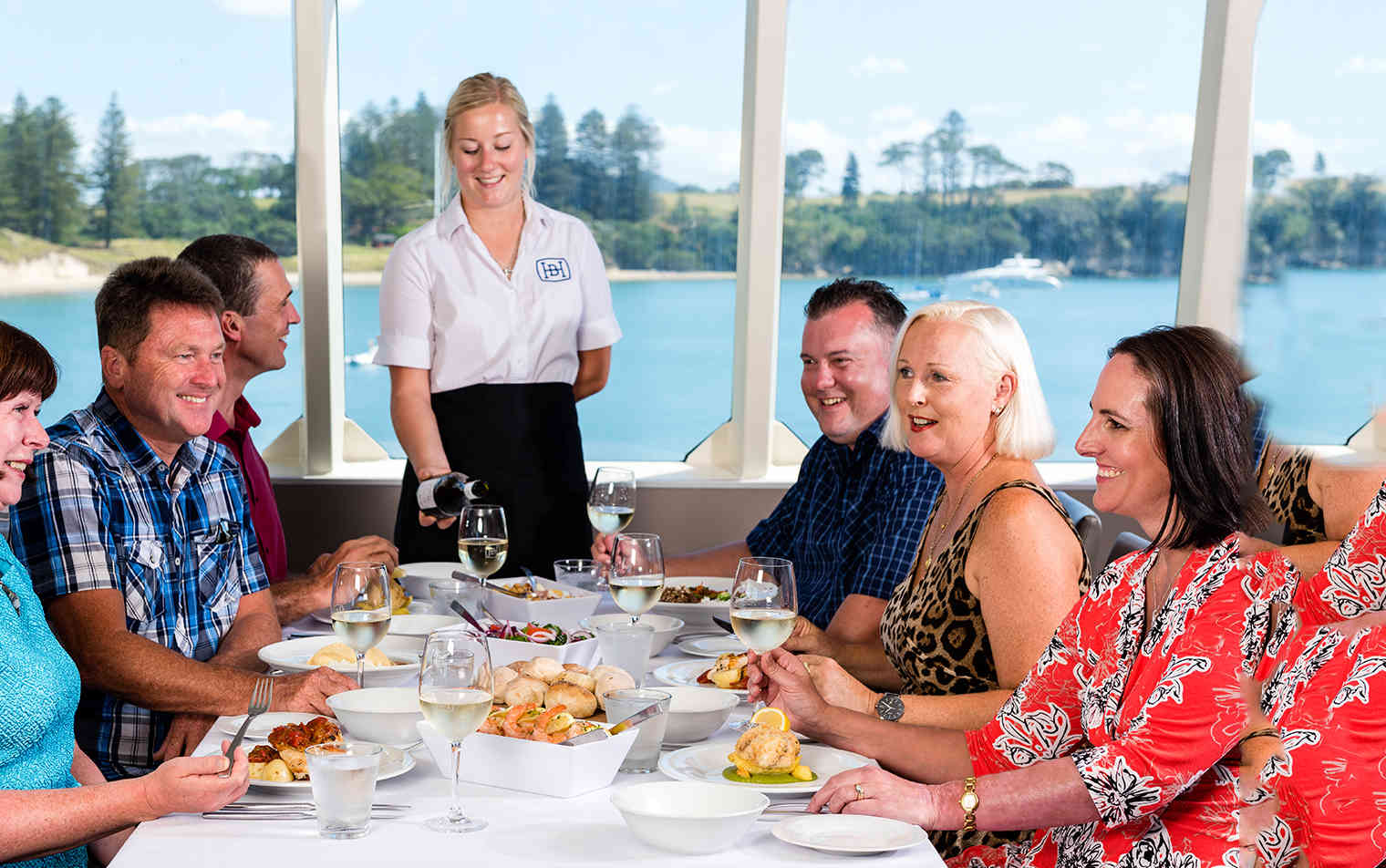 Hauraki Blue Cruises Group Dining